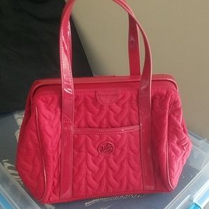 Vera Bradley Red and Patent Leather